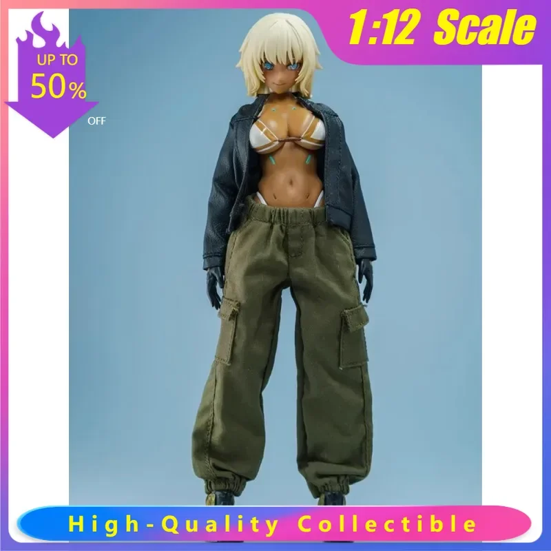 Повседневные брюки для женских фигурок солдат в масштабе 1/12, ультратонкая кожаная куртка, комплект одежды, подходит для 6-дюймовых фигурок Romankey, DIY
Повседневные брюки для женских фигурок солдат в масштабе 1/12, ультратонкая кожаная куртка, комплект одежды, подходит для 6-дюймовых фигурок Romankey, DIY