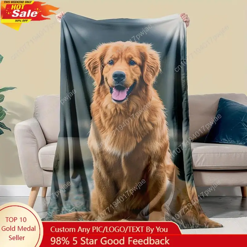 Dog pattern Personalized Photo Custom Blankets Vintage Flannel Blankets All Season ted Fabrics Digital Printing Custom blankets
Dog pattern Personalized Photo Custom Blankets Vintage Flannel Blankets All Season ted Fabrics Digital Printing Custom blankets