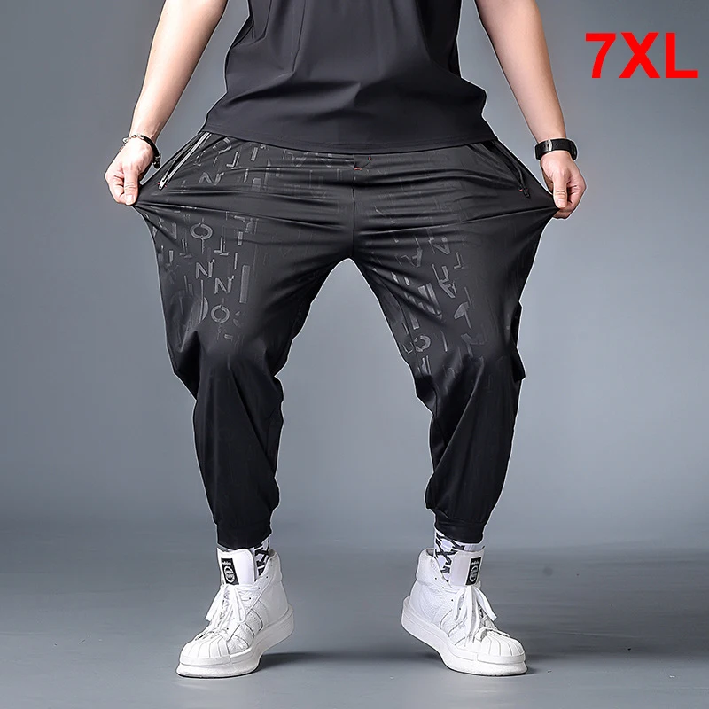 Big Size Pants Men Jogger Streetwear Casual Harem Pant Oversize Sweatpants Letter Print Trousers Plus Size 6XL 7XL HX406
Big Size Pants Men Jogger Streetwear Casual Harem Pant Oversize Sweatpants Letter Print Trousers Plus Size 6XL 7XL HX406