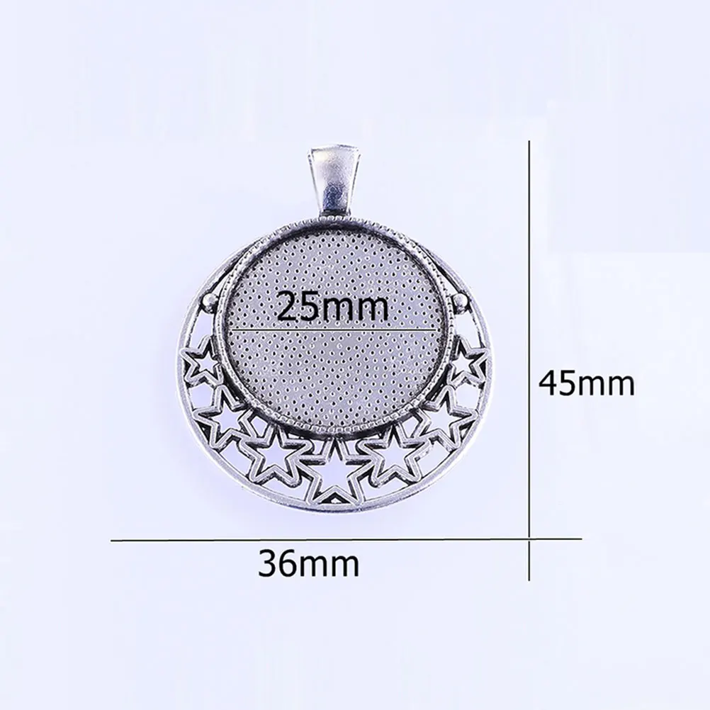 100Pcs Alloy Pendant Charms 25mm Round Bottom DIY Necklace Bracelet Anklet Keychain Jewelry Making Accessories
100Pcs Alloy Pendant Charms 25mm Round Bottom DIY Necklace Bracelet Anklet Keychain Jewelry Making Accessories