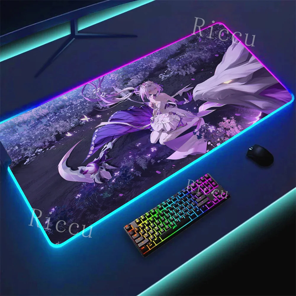 Honkai Star Rail Castorice LED Mouse Pad Anime Gaming Luminous Mousepad LED Table Pads Backlit Rubber Desktop XXL RGB Desk Mat
Honkai Star Rail Castorice LED Mouse Pad Anime Gaming Luminous Mousepad LED Table Pads Backlit Rubber Desktop XXL RGB Desk Mat
