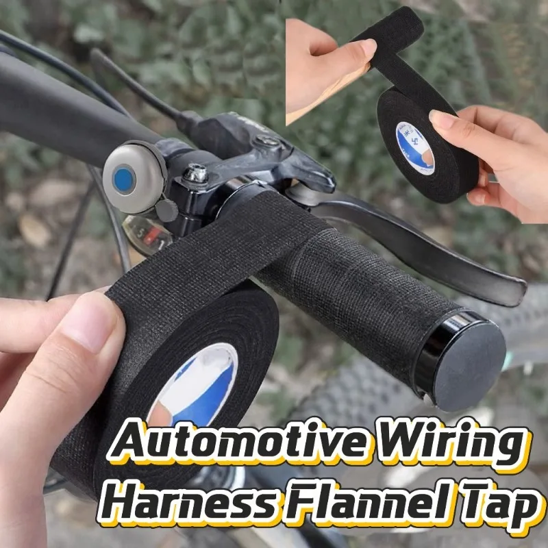15M Automotive Wiring Harness Flannel Tape Insulating Tapes Thickened High Viscosity Electronic Wire Automotive High Temperature
15M Automotive Wiring Harness Flannel Tape Insulating Tapes Thickened High Viscosity Electronic Wire Automotive High Temperature