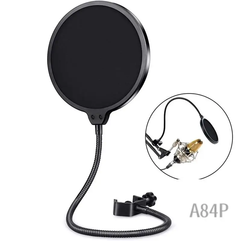 Microphone Filter Studio Mic Cover Microphone Cover With Flexible Gooseneck And Clamp
Microphone Filter Studio Mic Cover Microphone Cover With Flexible Gooseneck And Clamp