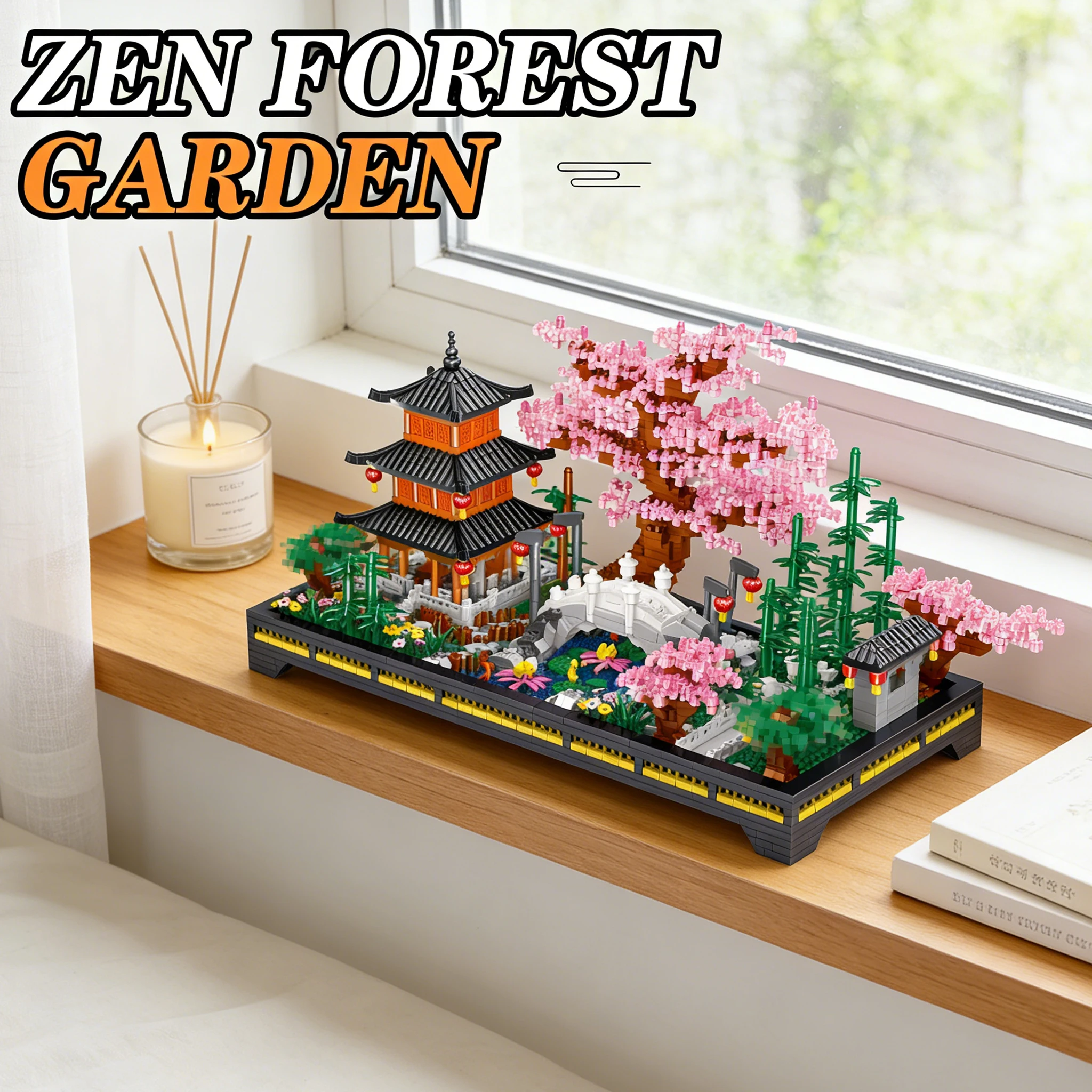 2805pieces Zen Forest Garden Building Blocks Set DIY Micro Plants Bricks Chinese Ancient Style Architecture Educational Puzzle
2805pieces Zen Forest Garden Building Blocks Set DIY Micro Plants Bricks Chinese Ancient Style Architecture Educational Puzzle