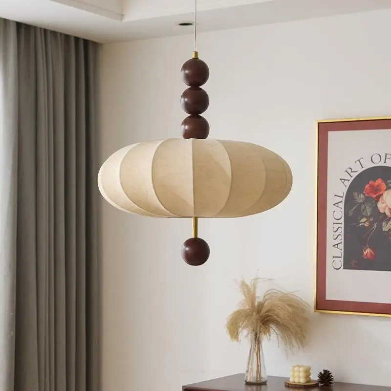Japan Medieval Cloth Chandelier Lights French Retro Pumpkin Wood Pendant Lamp Study Room Bedroom Living Dining Room Bar Light
Japan Medieval Cloth Chandelier Lights French Retro Pumpkin Wood Pendant Lamp Study Room Bedroom Living Dining Room Bar Light