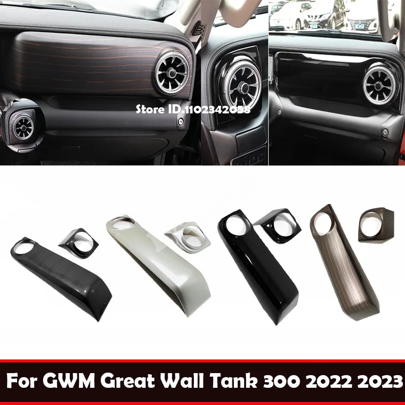 For GWM Great Wall Tank 300 2022 2023 chrome Carbon wood black Car Central Control Panel decoration Cover Interior Accessories
For GWM Great Wall Tank 300 2022 2023 chrome Carbon wood black Car Central Control Panel decoration Cover Interior Accessories