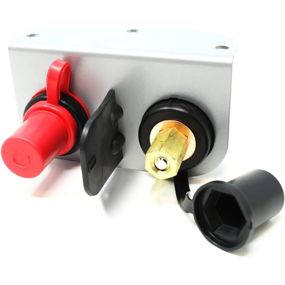 Комплект клемм аккумулятора для тяжелых условий эксплуатации со стальным кронштейном для UTV, квадроциклов, автомобилей, грузовиков, автофургонов, тракторов, косилок и лодок
Комплект клемм аккумулятора для тяжелых условий эксплуатации со стальным кронштейном для UTV, квадроциклов, автомобилей, грузовиков, автофургонов, тракторов, косилок и лодок