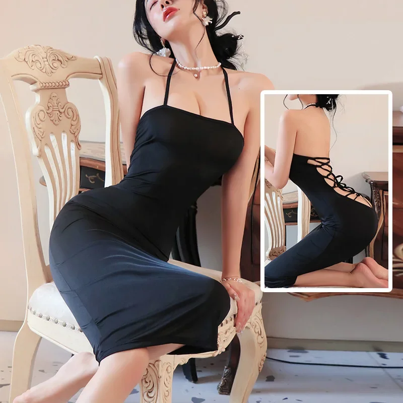 New Fun set backless suspender without shoulder nightclub sexy lingerie woman adult couples lingerie Party dresses Evening dress
New Fun set backless suspender without shoulder nightclub sexy lingerie woman adult couples lingerie Party dresses Evening dress