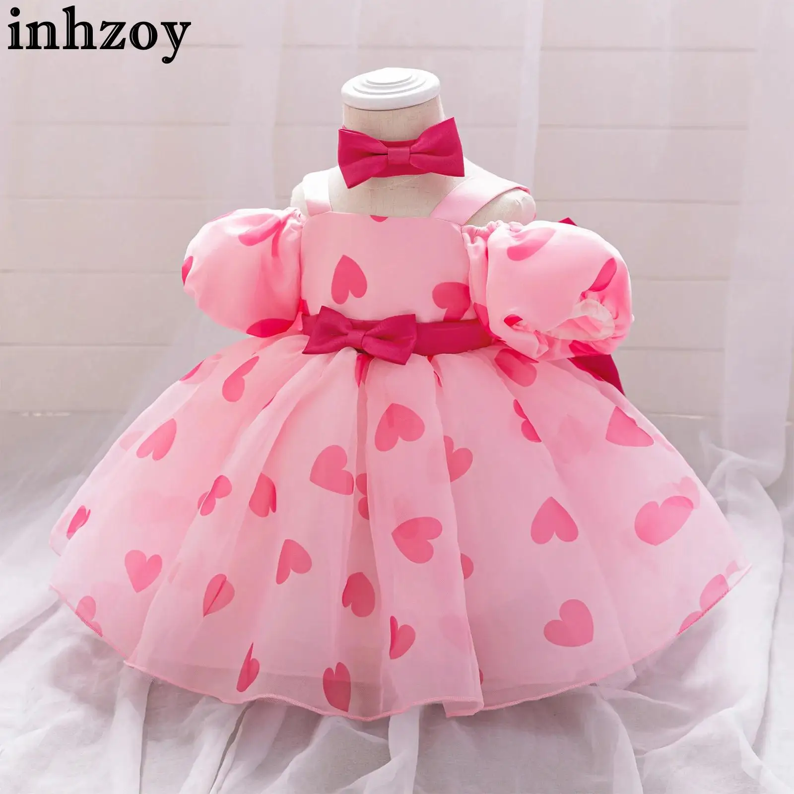 Baby Girls Tutu Princess Dress Photography Wedding Birthday Party Formal Costume Puff Sleeve Bowknot Tulle Ball Gown with Bowtie
Baby Girls Tutu Princess Dress Photography Wedding Birthday Party Formal Costume Puff Sleeve Bowknot Tulle Ball Gown with Bowtie