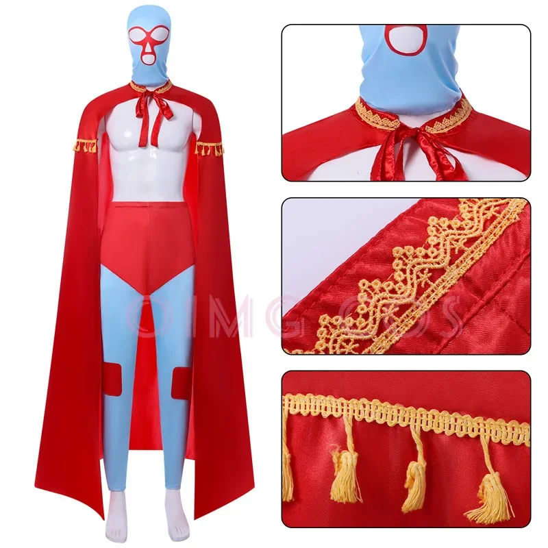Nacho Libre Luchalibre Cosplay Costume Adult Carnival Uniform Halloween Party Costumes Masquerade Anime Women Game
Nacho Libre Luchalibre Cosplay Costume Adult Carnival Uniform Halloween Party Costumes Masquerade Anime Women Game