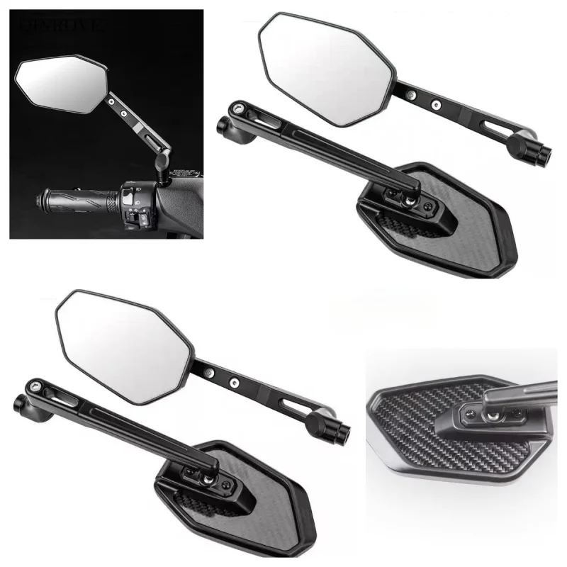 Aluminum alloy Carbon Fiber Motorcycle Side Mirror 8/10mm Universal Side Mirror For Kawasaki Z650 Z750 Benelli Suzuki Bandit
Aluminum alloy Carbon Fiber Motorcycle Side Mirror 8/10mm Universal Side Mirror For Kawasaki Z650 Z750 Benelli Suzuki Bandit