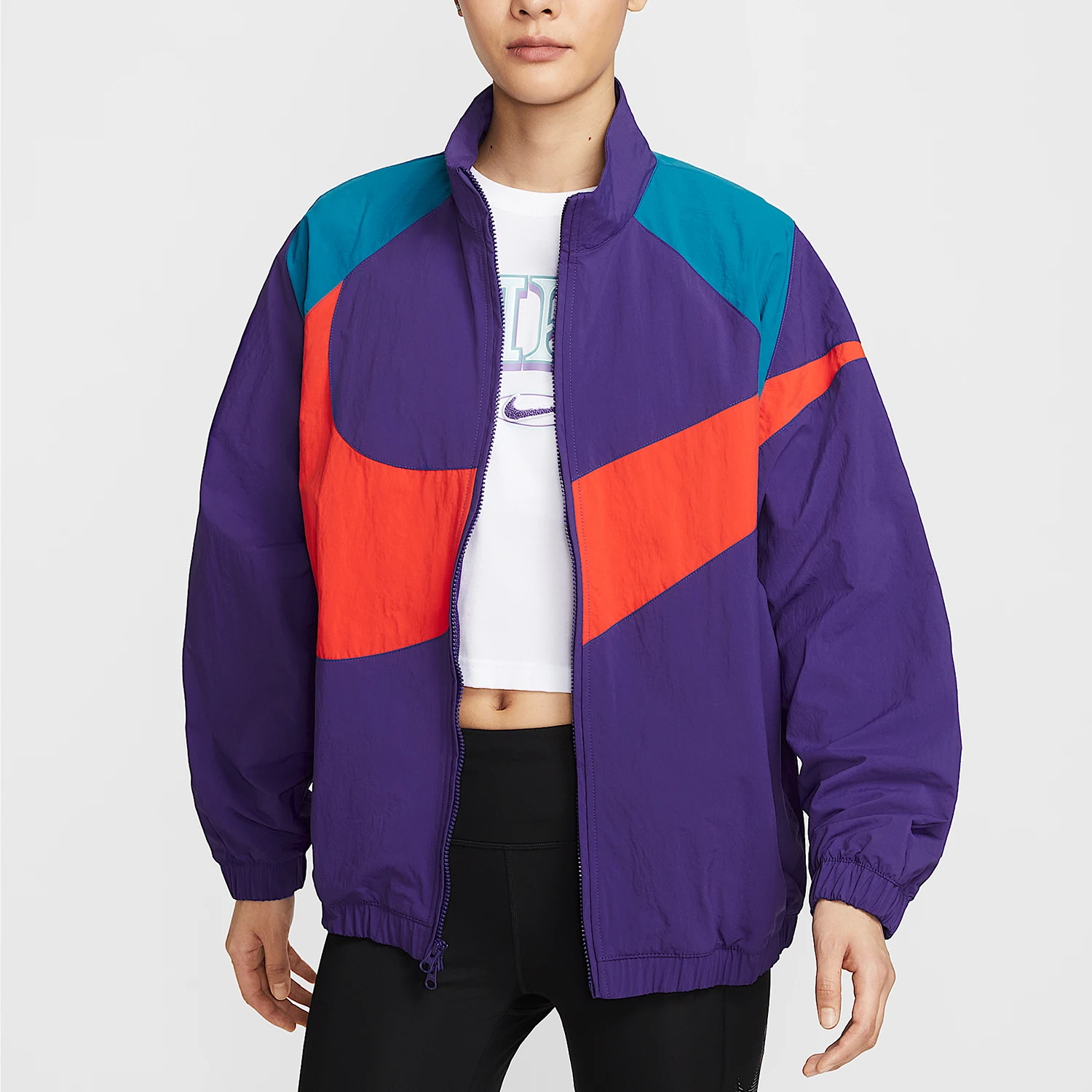 Nike Authentic Women's Loose Fashion Zipper Patchwork Sports Jacket HV4108-547
Nike Authentic Women's Loose Fashion Zipper Patchwork Sports Jacket HV4108-547