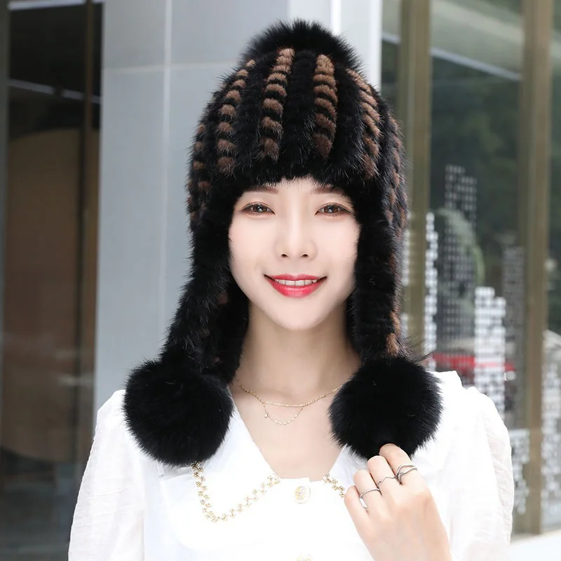 Fashion Korean Women's Warm Hat Thickened Mink hair casual fur Straw Hat Large stretch Winter trend Outdoor cold Hat 2023
Fashion Korean Women's Warm Hat Thickened Mink hair casual fur Straw Hat Large stretch Winter trend Outdoor cold Hat 2023