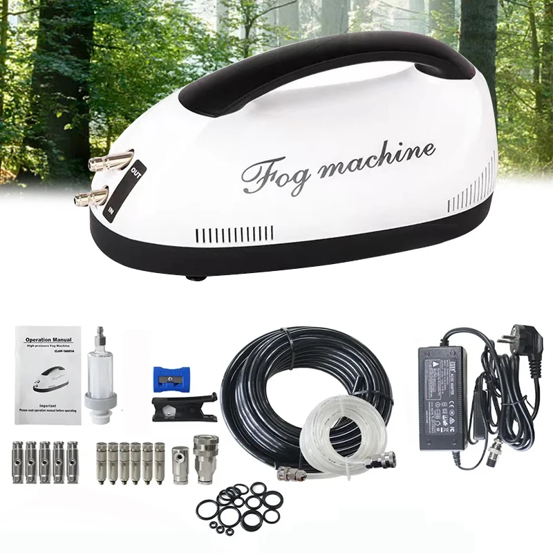 High Pressure 0.2L/min Fog Human Body Sensing Misting System Kit 10M Hose + 6misters for Booth Sterilizing, Channel Disinfi
High Pressure 0.2L/min Fog Human Body Sensing Misting System Kit 10M Hose + 6misters for Booth Sterilizing, Channel Disinfi