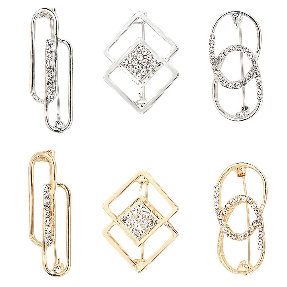 6pcs Anti-explosion Buckle Brooch Pin Lightweight Metal Silver Skirt Accessory Safety Pins Women Clothes Fixing Long-lasting
6pcs Anti-explosion Buckle Brooch Pin Lightweight Metal Silver Skirt Accessory Safety Pins Women Clothes Fixing Long-lasting