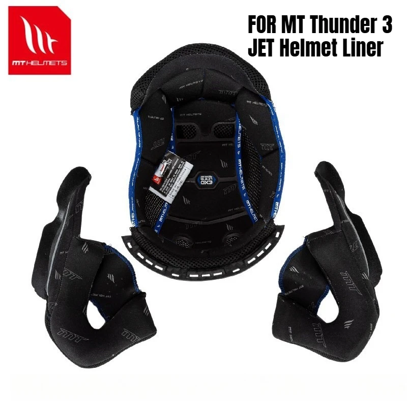 Оригинальные аксессуары MTThunder 3 JET: вкладыши для шлема, накладки на уши, сменная подкладка и ушные накладки для мотоциклетных шлемов.
Оригинальные аксессуары MTThunder 3 JET: вкладыши для шлема, накладки на уши, сменная подкладка и ушные накладки для мотоциклетных шлемов.
