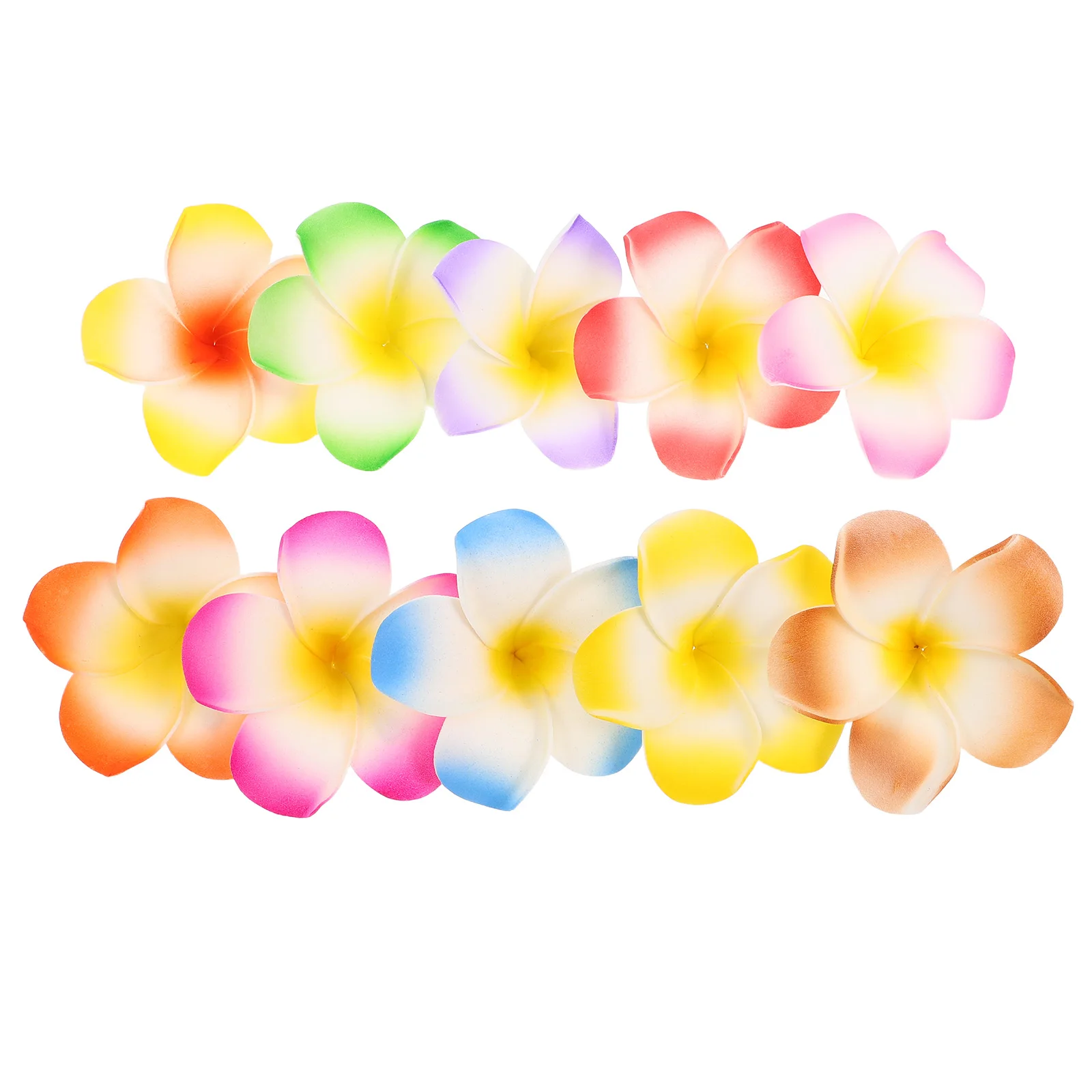 10pcs Simulated Plumeria Hair Clips Hawaiian Flower Beach Accessories Lightweight Travel Wedding Tropical Style Hair Tools
10pcs Simulated Plumeria Hair Clips Hawaiian Flower Beach Accessories Lightweight Travel Wedding Tropical Style Hair Tools