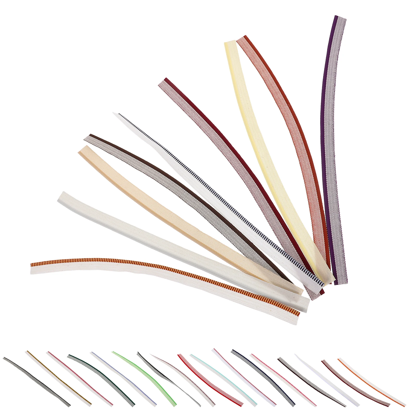 26pcs Cotton Bookbinding Headbands: 11.8 Inch Long Book Binding Endbands for DIY Bookbinding Crafts - Binding Cloth for Book Rep
26pcs Cotton Bookbinding Headbands: 11.8 Inch Long Book Binding Endbands for DIY Bookbinding Crafts - Binding Cloth for Book Rep
