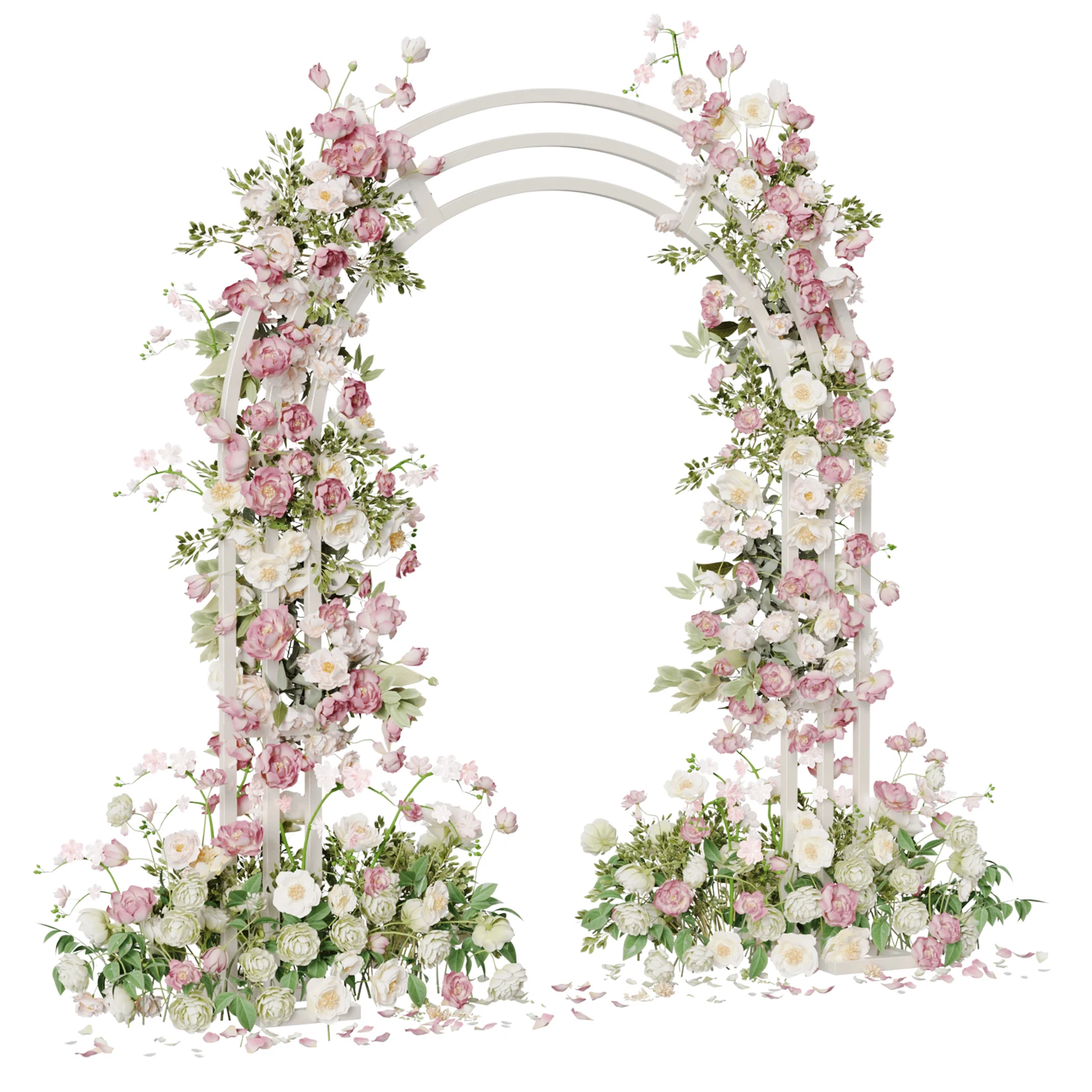qp-Heavy Strong White Metal Wedding Arch Garden Arbor Frame, Floral Backdrop Stand, Pergola for Indoor and Outdoor-
qp-Heavy Strong White Metal Wedding Arch Garden Arbor Frame, Floral Backdrop Stand, Pergola for Indoor and Outdoor-