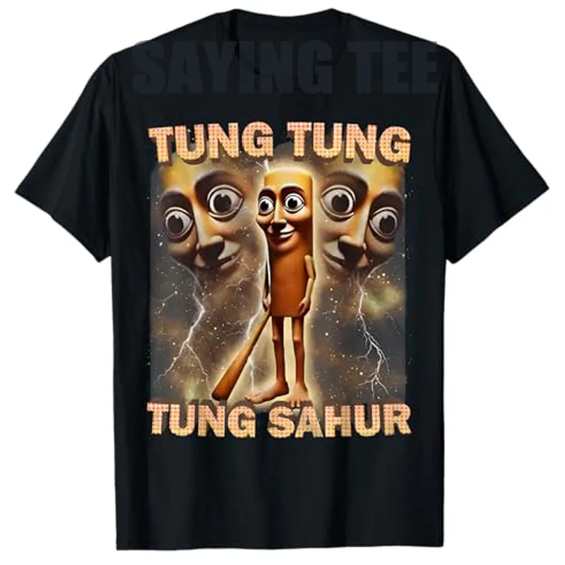Tung Tung Tung Sahur Funny Meme Brainrot Humor Gen Z T-Shirt Humor Y2k Graphic Outfit Fashion Short Sleeve Blouses Saying Tee
Tung Tung Tung Sahur Funny Meme Brainrot Humor Gen Z T-Shirt Humor Y2k Graphic Outfit Fashion Short Sleeve Blouses Saying Tee