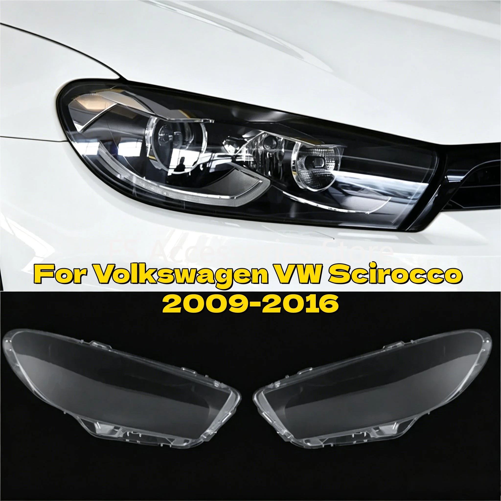 Left/Right Headlight Cover For VW Scirocco 2009-2016 Car Headlamp Lens Replacement Auto headlight Shell
Left/Right Headlight Cover For VW Scirocco 2009-2016 Car Headlamp Lens Replacement Auto headlight Shell