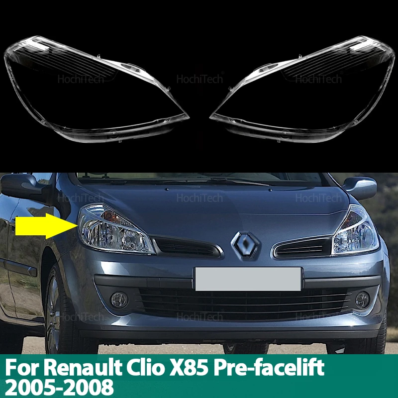 Accessories Replace Durable PC Material Lights Shell Headlight Cover Glass for Renault Clio X85 Pre-facelift 2005-2008
Accessories Replace Durable PC Material Lights Shell Headlight Cover Glass for Renault Clio X85 Pre-facelift 2005-2008