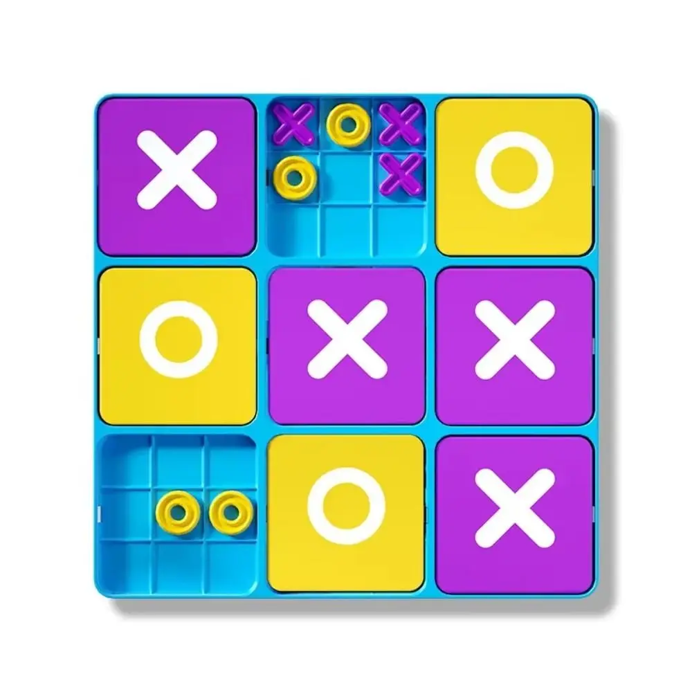 Creative Tic Tac Toe Board Game Funny Montessori Nine-Square XO Game Parent-Child Interactive Cognitive Development
Creative Tic Tac Toe Board Game Funny Montessori Nine-Square XO Game Parent-Child Interactive Cognitive Development