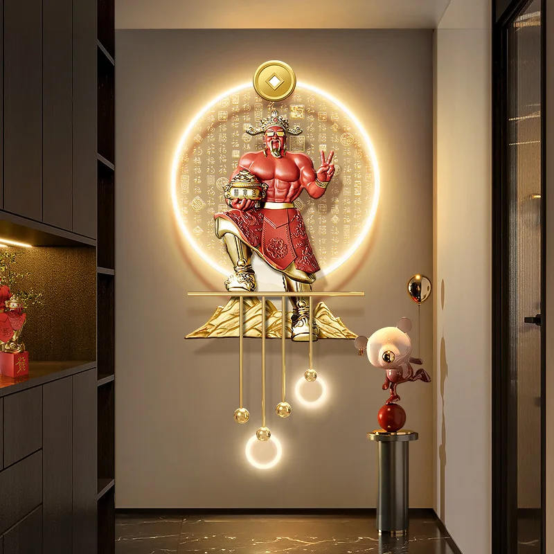 Entrance decorative paintings, light luxury cornucopia, paintings at the end of the corridor, lucky entry doors with lights
Entrance decorative paintings, light luxury cornucopia, paintings at the end of the corridor, lucky entry doors with lights