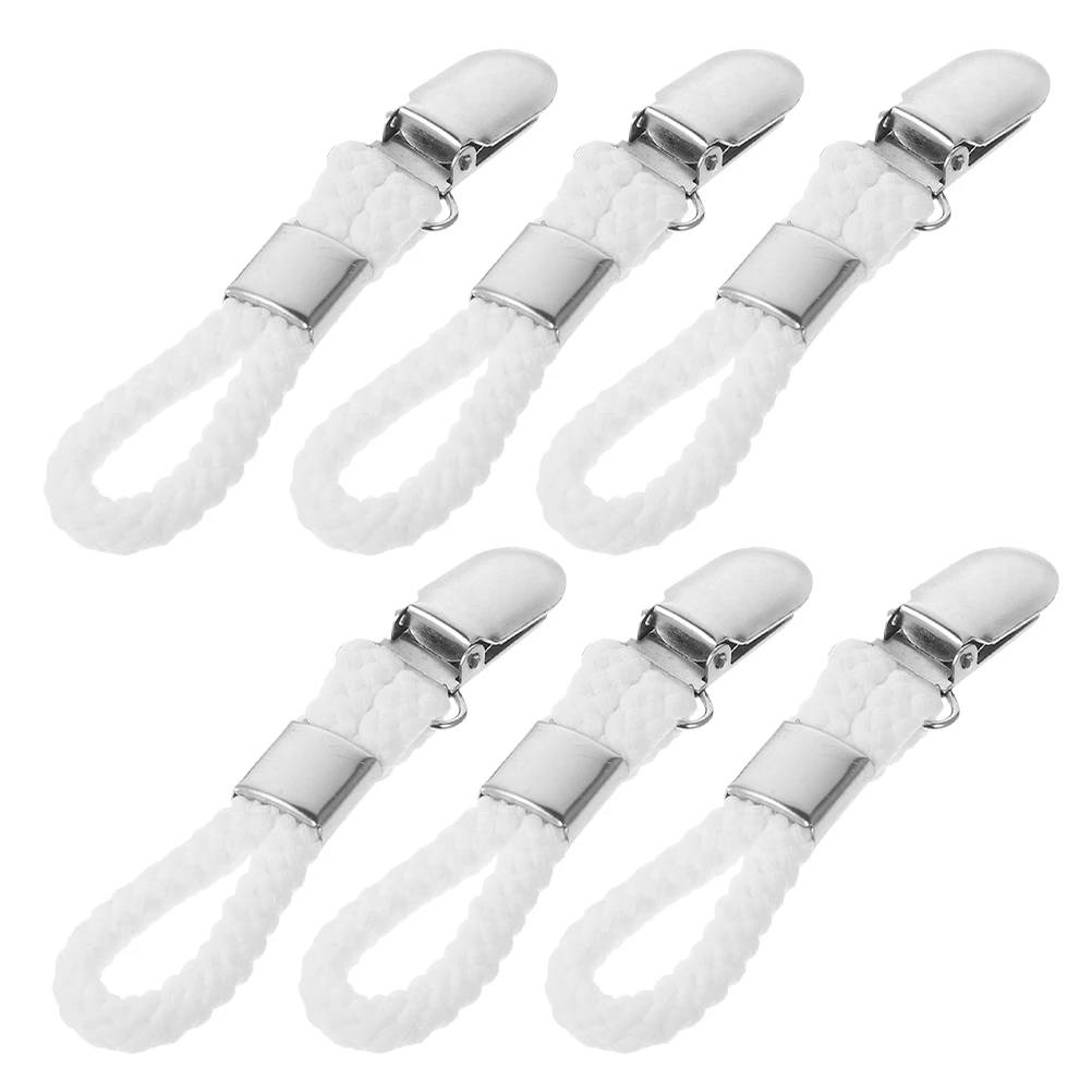 6pcs Braided Towel Clips Iron Clamps Multifunctional Rack Home Bathroom Kitchen Storage Solution Soft
6pcs Braided Towel Clips Iron Clamps Multifunctional Rack Home Bathroom Kitchen Storage Solution Soft