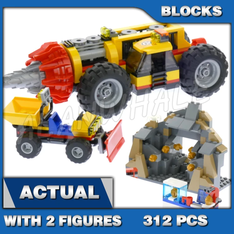 312pcs City Mining Heavy Driller Mine Cave Shovel Loader Mobile Lab Geologist 10871 Building Block Toys Compatible With Model
312pcs City Mining Heavy Driller Mine Cave Shovel Loader Mobile Lab Geologist 10871 Building Block Toys Compatible With Model