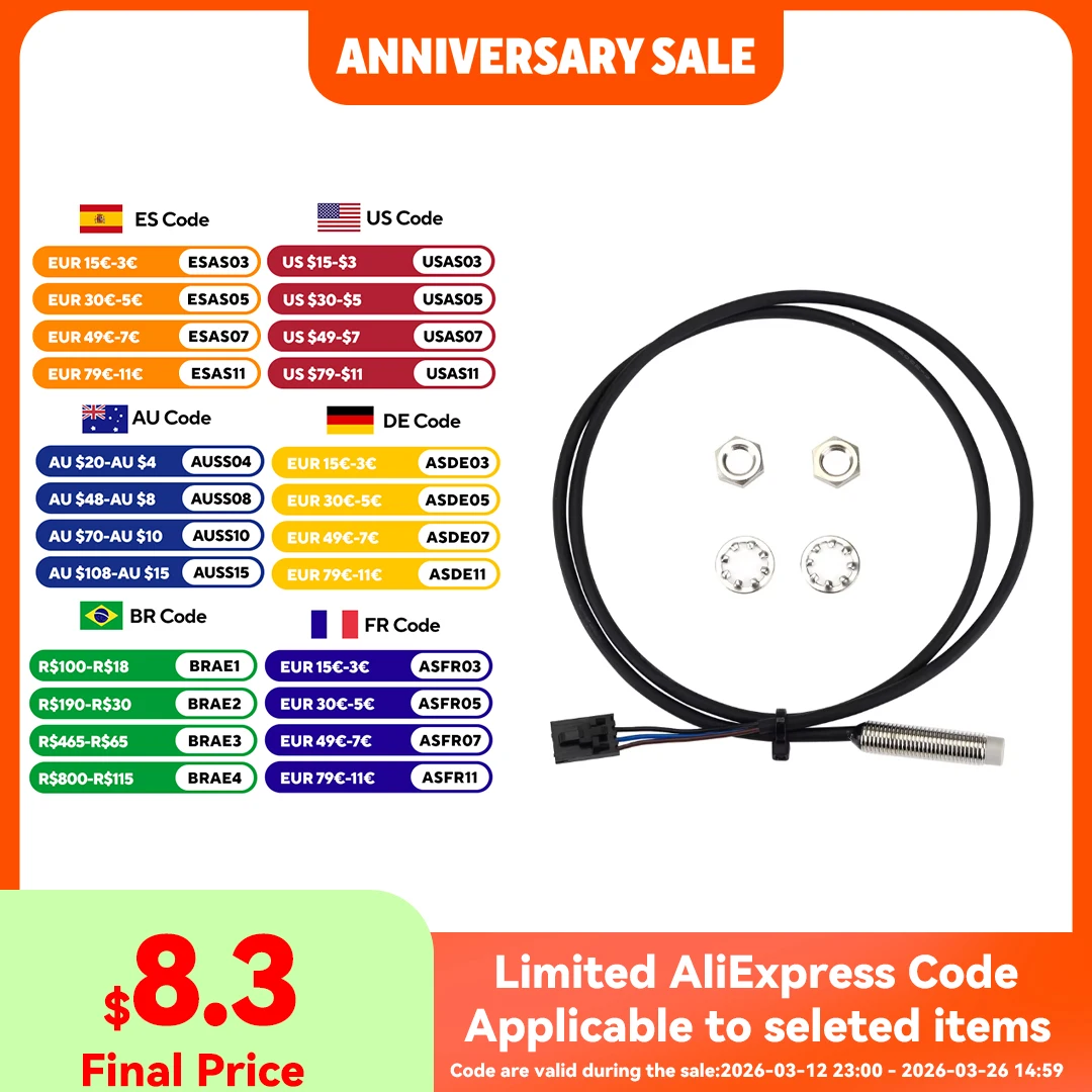 FYSETC Super Pinda Upgraded Sensor Kit Auto-leveling Sensor Probe 3D Printer Parts for Prusa i3 MK2.5S/MK3S 3D Printer
FYSETC Super Pinda Upgraded Sensor Kit Auto-leveling Sensor Probe 3D Printer Parts for Prusa i3 MK2.5S/MK3S 3D Printer