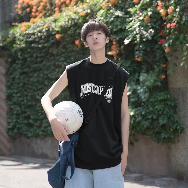Fashion O-Neck Printed Casual Sleeveless T-Shirts Men's Clothing 2025 Summer New Loose All-match Tank Top Young Style Tee Shirt
Fashion O-Neck Printed Casual Sleeveless T-Shirts Men's Clothing 2025 Summer New Loose All-match Tank Top Young Style Tee Shirt