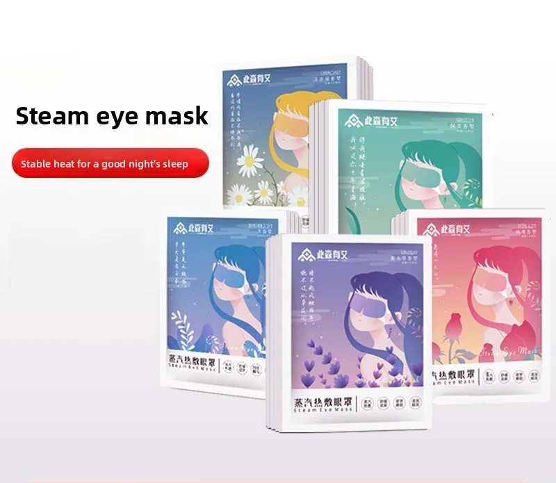 Single-Use Steam Eye Mask for Dry Eyes & Fatigue, Self-Heating Sleep Aid with Blackout Design
Single-Use Steam Eye Mask for Dry Eyes & Fatigue, Self-Heating Sleep Aid with Blackout Design