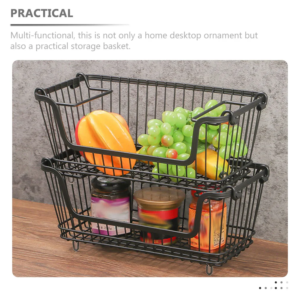 Fruit and Vegetable Storage Basket The Wire for Shelves Organizers Iron Baskets Organization
Fruit and Vegetable Storage Basket The Wire for Shelves Organizers Iron Baskets Organization