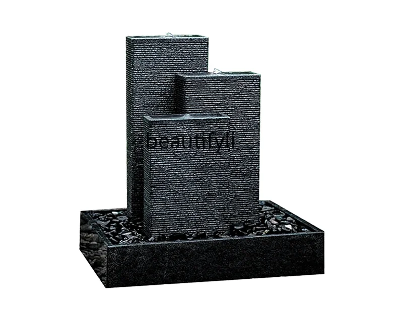 Flowing water fountain ornament indoor fish pond landscape modern simple water curtain wall courtyard water feature decoration
Flowing water fountain ornament indoor fish pond landscape modern simple water curtain wall courtyard water feature decoration