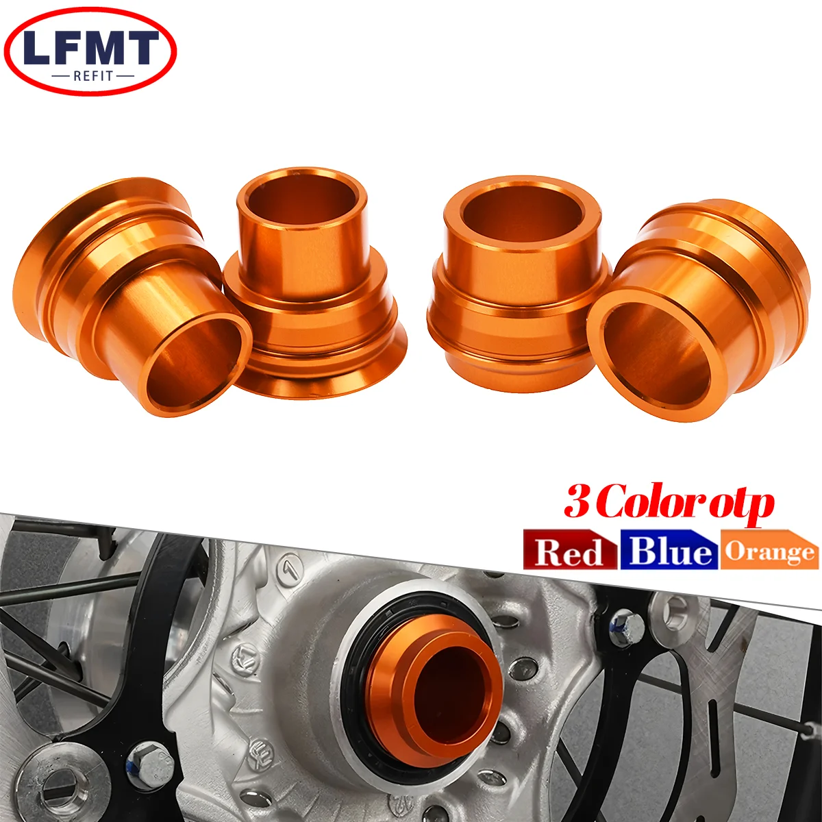 For KTM EXC EXCF EXCW XCW XCFW 125 150 200 250 300 350 400 450 500 530 2008-2023 Motorcycle CNC Front Rear Wheel Axle Hub Spacer
For KTM EXC EXCF EXCW XCW XCFW 125 150 200 250 300 350 400 450 500 530 2008-2023 Motorcycle CNC Front Rear Wheel Axle Hub Spacer