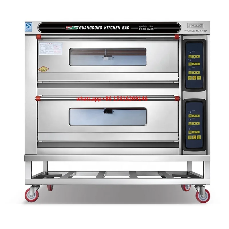 Hot Sell Bread Baking Equipment 2 Deck 4 Trays Dubai Bakery Oven with Factory Price
Hot Sell Bread Baking Equipment 2 Deck 4 Trays Dubai Bakery Oven with Factory Price