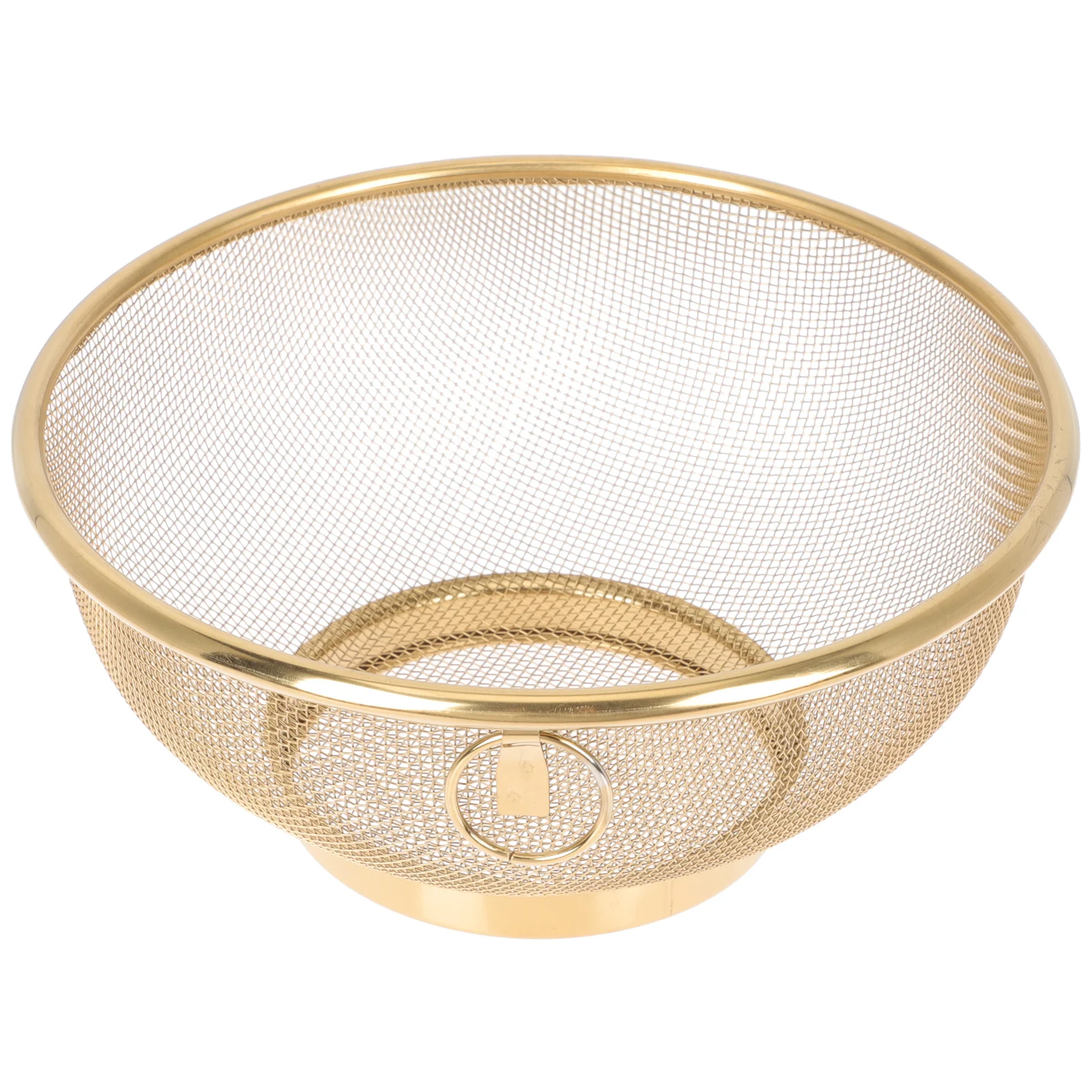 Mesh Sink Strainer Stainless Steel Filter Rice Drainer Colander Golden Washer Bowl
Mesh Sink Strainer Stainless Steel Filter Rice Drainer Colander Golden Washer Bowl