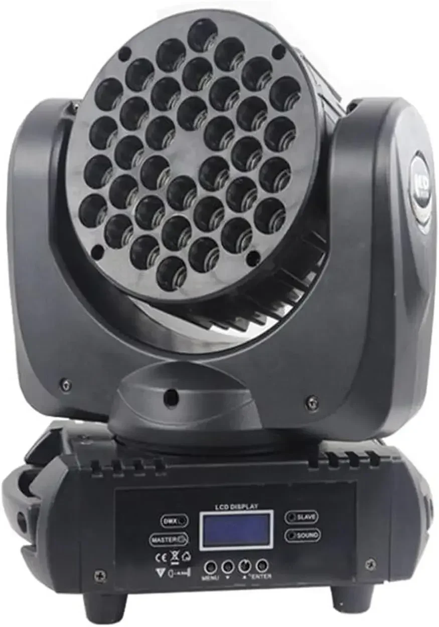 JUNMAN 36x3W RGBW Led Beam Moving Head DJ Disco Stage Wash Light DMX512 9/16 Channels Effect Lighting
JUNMAN 36x3W RGBW Led Beam Moving Head DJ Disco Stage Wash Light DMX512 9/16 Channels Effect Lighting
