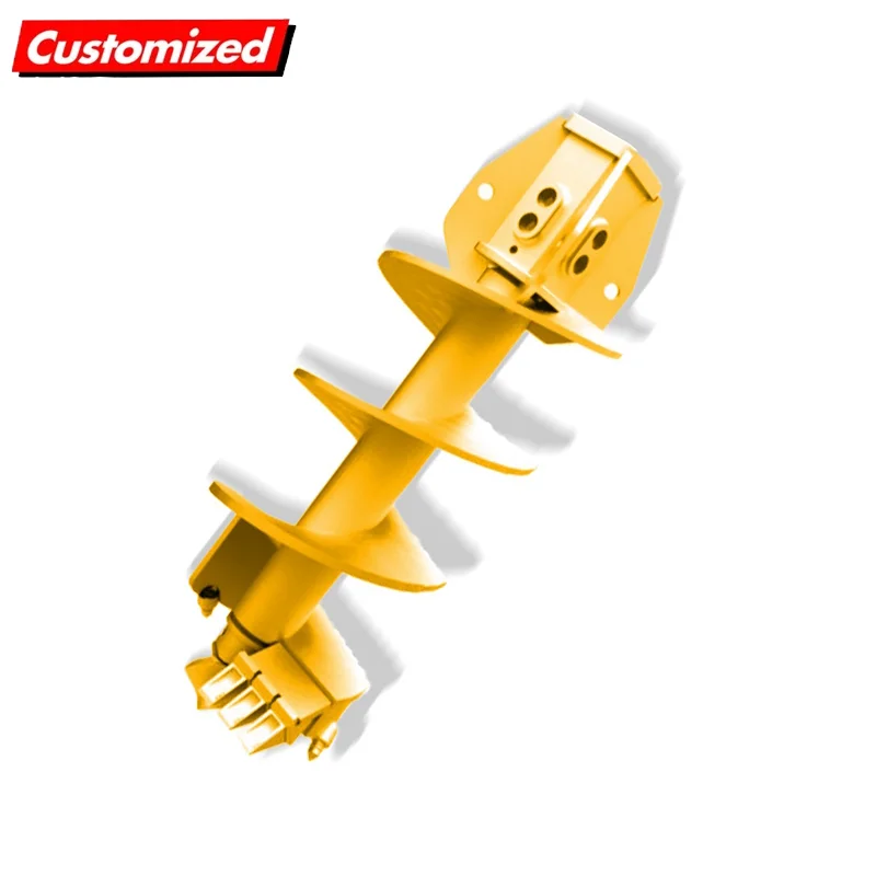 Custom Spiral Drill Bit for Rock Breaking Made of Wear Resistant Alloy Steel for Mining Geological and Construction Work
Custom Spiral Drill Bit for Rock Breaking Made of Wear Resistant Alloy Steel for Mining Geological and Construction Work