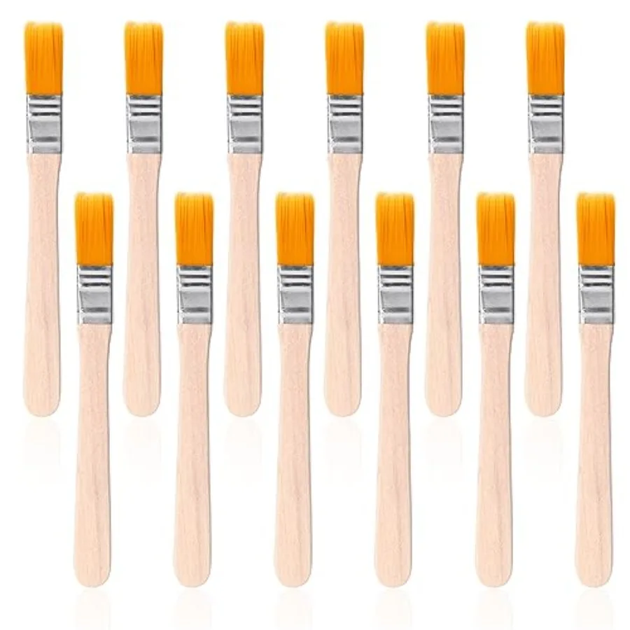 12 Pcs Paint Brush 5 Inch Trim Painting Tool Soft Bristle with Wood Handle Small Paint Brushes for Walls, Touch Up, Cabinets, F
12 Pcs Paint Brush 5 Inch Trim Painting Tool Soft Bristle with Wood Handle Small Paint Brushes for Walls, Touch Up, Cabinets, F