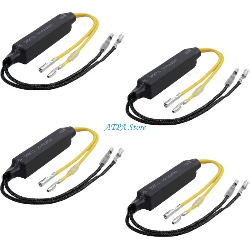 U13C Motorcycle Turn Fix Resistor Stop Flash Error Correct Warning Lights Works with LED Conversion Bulbs
U13C Motorcycle Turn Fix Resistor Stop Flash Error Correct Warning Lights Works with LED Conversion Bulbs