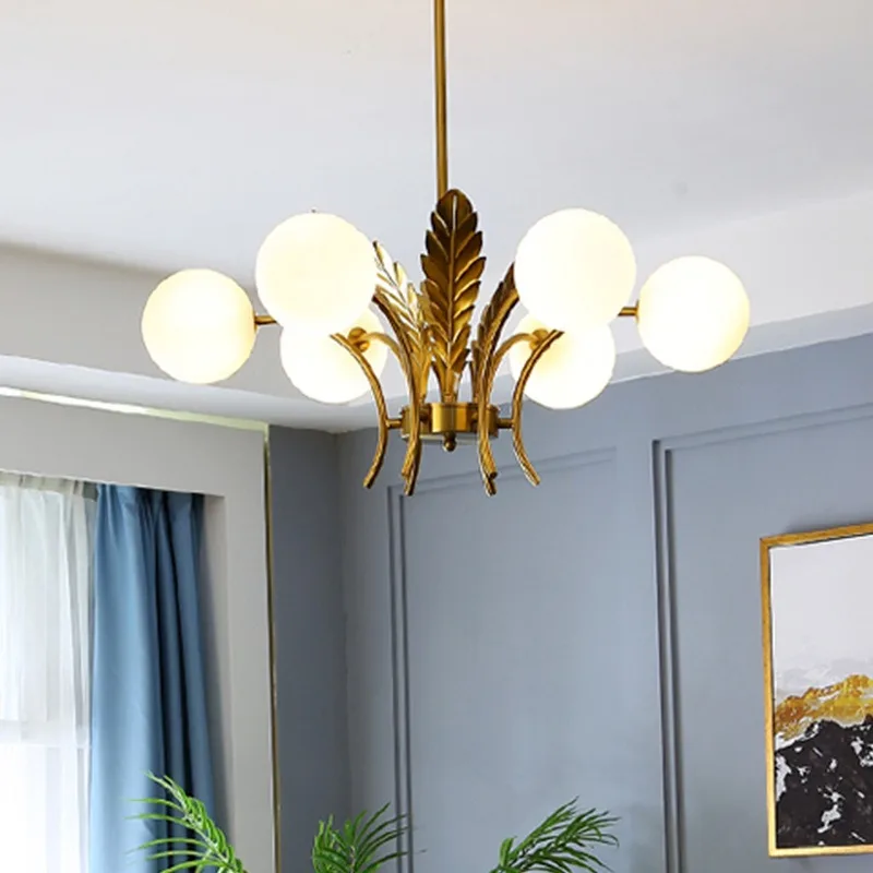 American Vintage Ceiling Chandeliers LED Lights Minimalist Branch Shaped Magic Bean Glass Lampshade Eye Protection Bedroom Cafe
American Vintage Ceiling Chandeliers LED Lights Minimalist Branch Shaped Magic Bean Glass Lampshade Eye Protection Bedroom Cafe