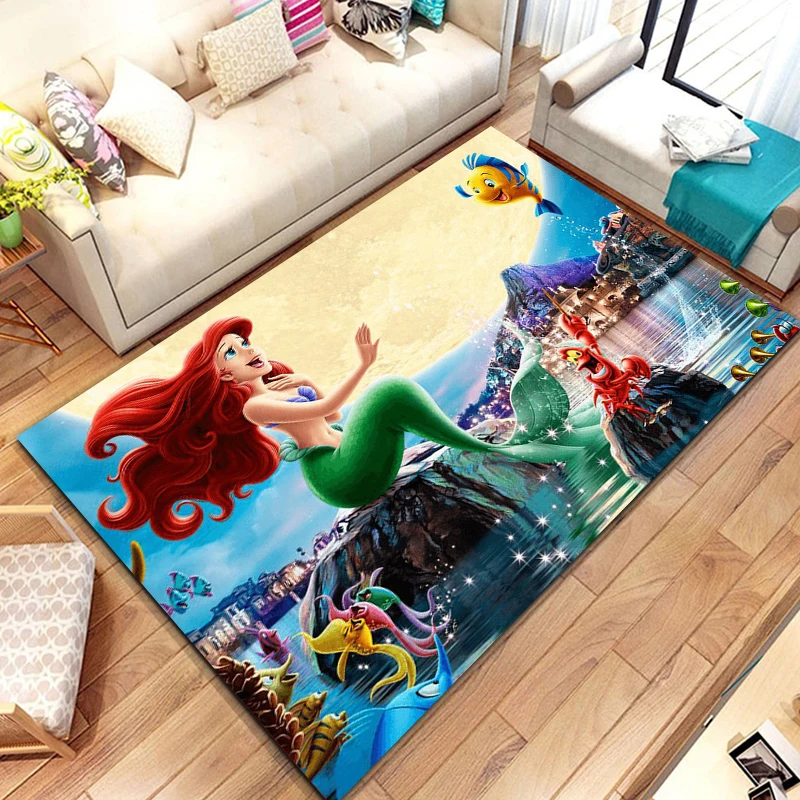 Disney Princess Mermaid Floor Kids Mat Anti-Slip Area Rug Carpet for Home Living Girls Room Kitchen Bedroom Sofa Doormat Decor
Disney Princess Mermaid Floor Kids Mat Anti-Slip Area Rug Carpet for Home Living Girls Room Kitchen Bedroom Sofa Doormat Decor