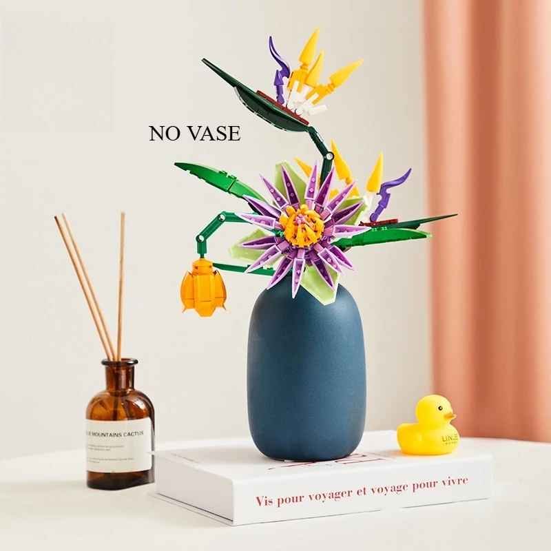 MOC Water Lily Crane Flower Gerbera Daisy Flower Bouquet Building Blocks Set Desktop Decor Toys Gifts For Kids Birthday Holiday
MOC Water Lily Crane Flower Gerbera Daisy Flower Bouquet Building Blocks Set Desktop Decor Toys Gifts For Kids Birthday Holiday