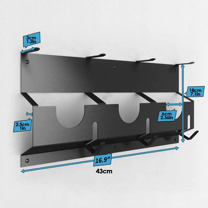 Angle Grinder Wall Storage Mount Metal Wall-Mounted Hanging Shelf Fixed Polishers Holder Stable Storage for Workshop Home Garage
Angle Grinder Wall Storage Mount Metal Wall-Mounted Hanging Shelf Fixed Polishers Holder Stable Storage for Workshop Home Garage