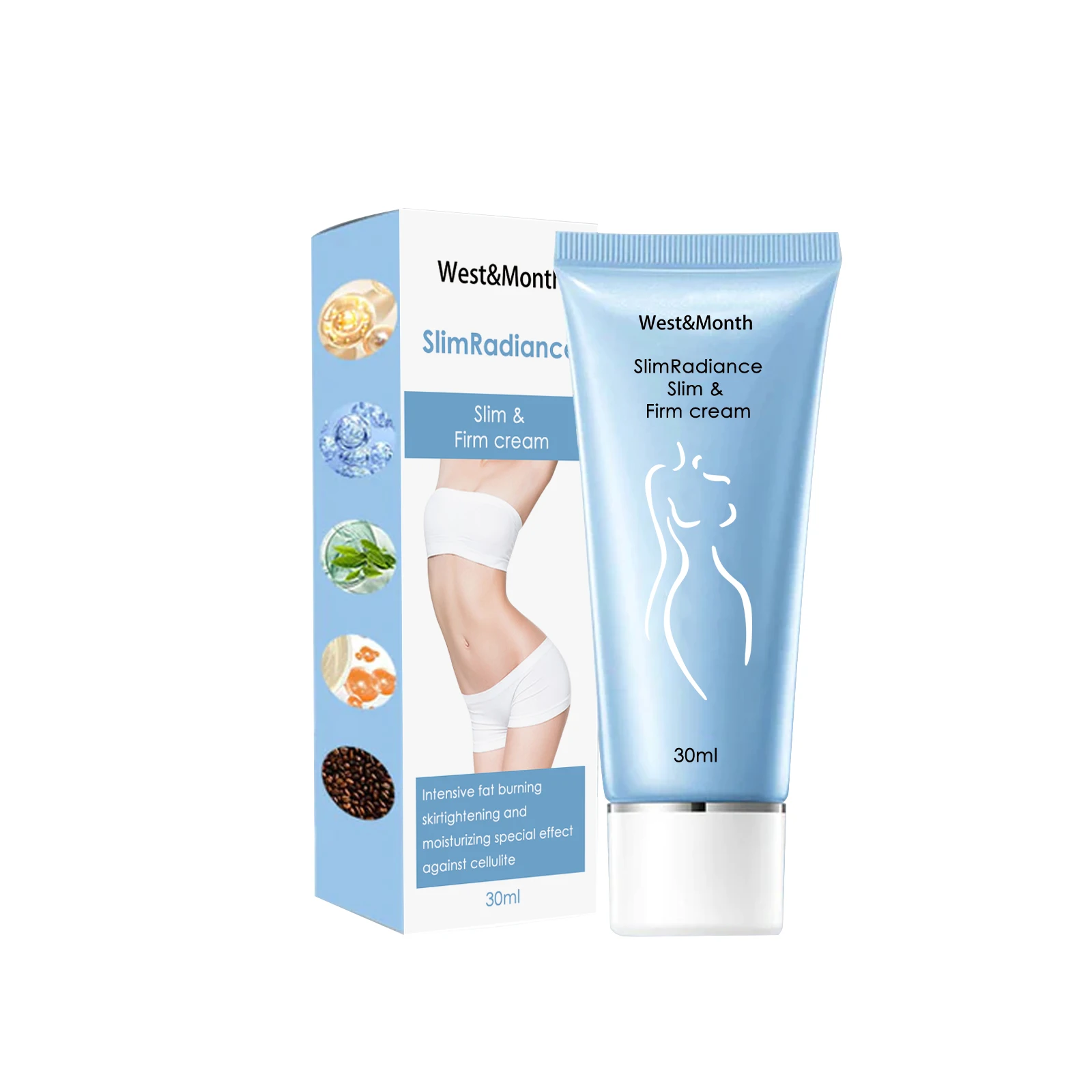 WestMonth Slim Radiance Тонкий твердый крем Увлажняющий и укрепляющий крем для тела против апельсинового пилинга
WestMonth Slim Radiance Тонкий твердый крем Увлажняющий и укрепляющий крем для тела против апельсинового пилинга