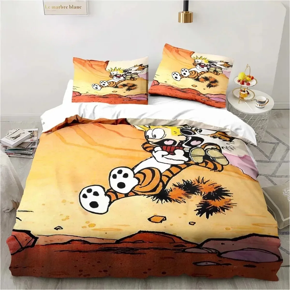 Cartoon Calvin Hobbes 3D Print Bedding Set Single Twin Full Queen King Size Bed Set Adult Boys Bedroom Bedding Gift
Cartoon Calvin Hobbes 3D Print Bedding Set Single Twin Full Queen King Size Bed Set Adult Boys Bedroom Bedding Gift