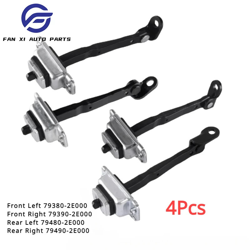 79480-2E000 79490-2E000 4Pcs Door Check Arm Stop Hinges Straps Fit for Hyundai Tucson 2005 2006-2014 79380-2E000 79390-2E000
79480-2E000 79490-2E000 4Pcs Door Check Arm Stop Hinges Straps Fit for Hyundai Tucson 2005 2006-2014 79380-2E000 79390-2E000