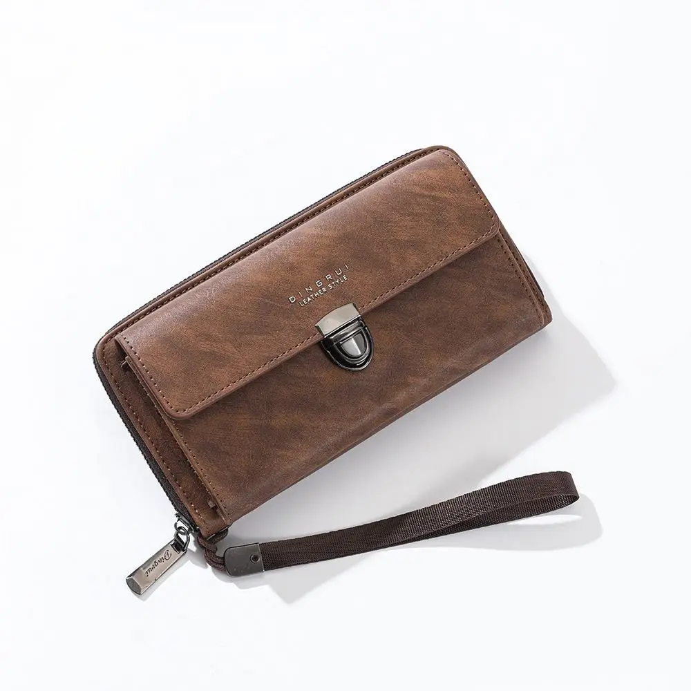 New Style PU Leather Men's Wallet Multi-card Slots High Capacity ID Card Holder Zipper Causal Purses Daily Use
New Style PU Leather Men's Wallet Multi-card Slots High Capacity ID Card Holder Zipper Causal Purses Daily Use